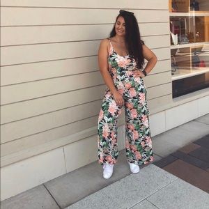 Floral jumpsuit